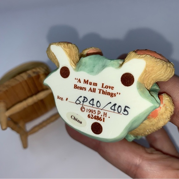 Mother’s love Teddy with certificate. Birth year 1993 - Picture 8 of 12